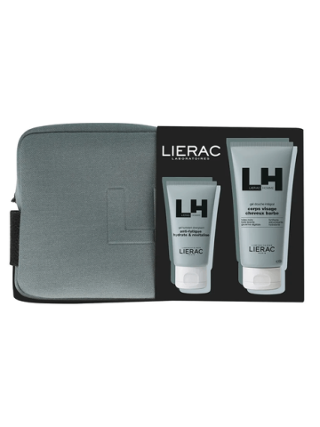 Lierac Trousse Natale Uomo Idratante Viso + Gel Doccia