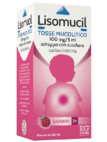 Lisomucil Tosse Bambini 100mg/5ml Sciroppo 200ml