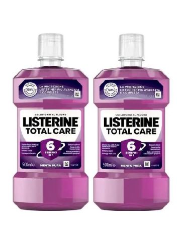 Listerine Total Care Collutorio Bundle 2x500ml