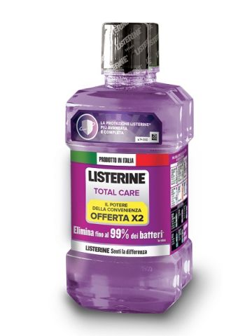 Listerine Total Care Collutorio Bundle 2x500ml Sostituito