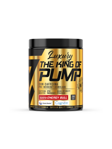 Luxury Supplements The King Of Pump Con Caffeina Limited Edition Energy Bull