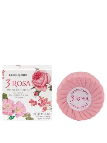 L'erbolario 3 Rosa Sapone 100g