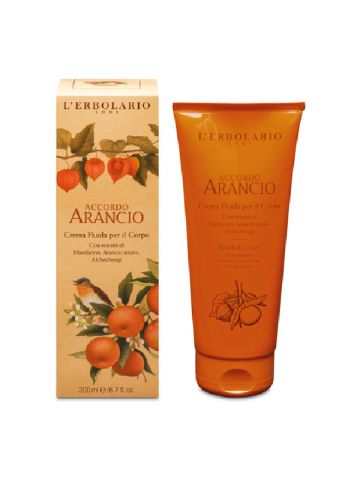 L'erbolario Accordo Arancio Crema Fluida Addolcente 200ml