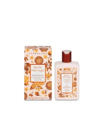 L'erbolario Bacche Fiori Legni Bagnoschiuma Aromatico 250ml