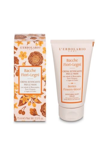 L'erbolario Bacche Fiori Legni Crema Mani Setificante 75ml