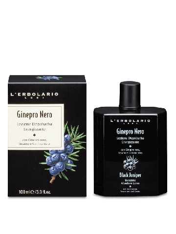 L'erbolario Ginepro Nero Lozione Dopobarba Energizzante 100ml