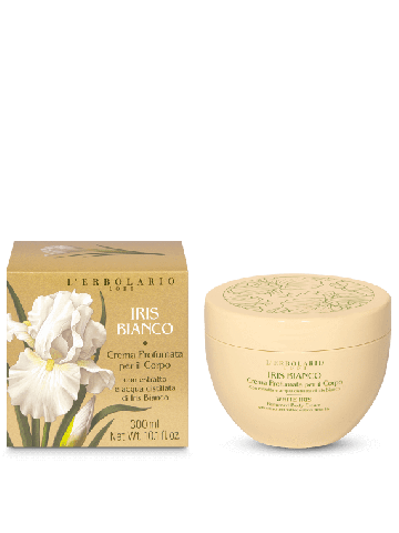 L'erbolario Iris Bianco Crema Profumata Corpo 300ml