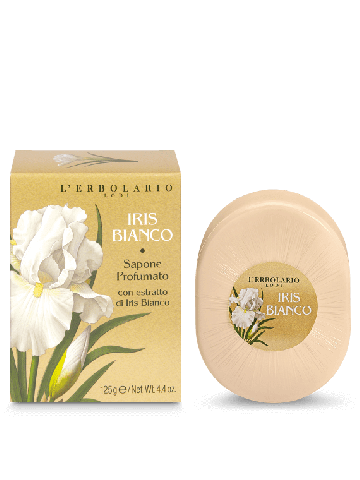 L'erbolario Iris Bianco Sapone Profumato 100g