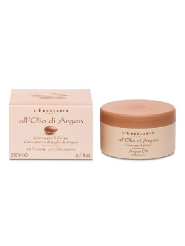 L'erbolario Olio Di Argan Crema Corpo Nutriente 250ml