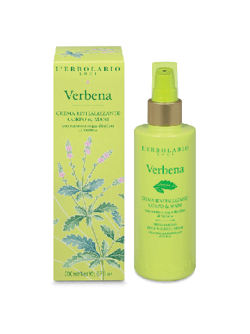 L'erbolario Verbena Crema Rivitalizzante Corpo Mani 200ml