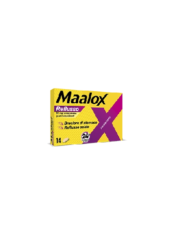 Maalox Reflusso 20mg 14 Compresse Gastroresistenti