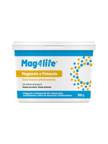 Mag4life Magnesio Potassio Stanchezza E Affaticamento 300g