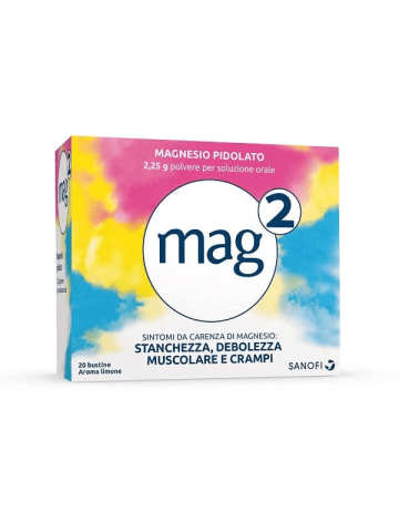 Mag 2 Polvere Per Soluzione Orale 2,25g 20 Bustine