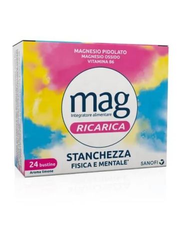 Mag Ricarica 24 Ore Magnesio 24 Bustine