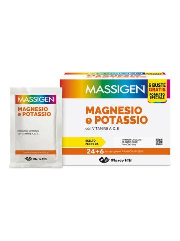 Massigen Magnesio Potassio Sali Minerali 24+6 Bustine