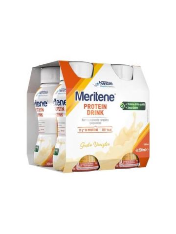 Meritene Protein Drink Vaniglia Iperproteico 4x200ml