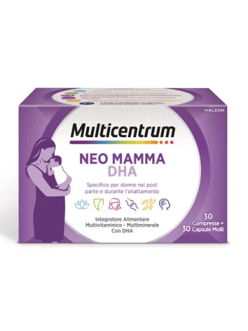Multicentrum Neo Mamma Dha 30 Compresse+30 Capsule Molli