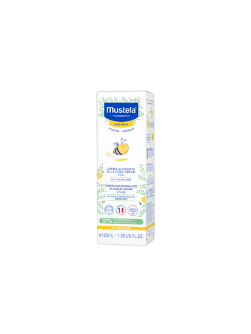 Mustela Crema Viso Nutriente Cold Cream Pelle Secca Neonati Bambini 40ml