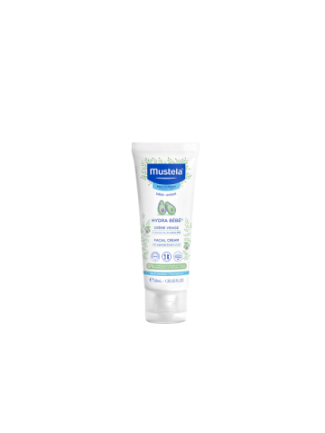 Mustela Hydra Bébé Crema Viso Neonati Bambini 40ml