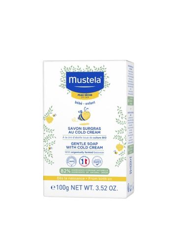 Mustela Sapone Nutriente Cold Cream Pelle Secca Viso Corpo 100gr