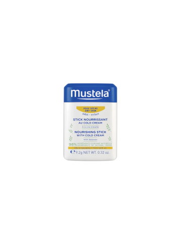 Mustela Stick Nutriente Cold Cream Labbra Guance Bambini 9,2g