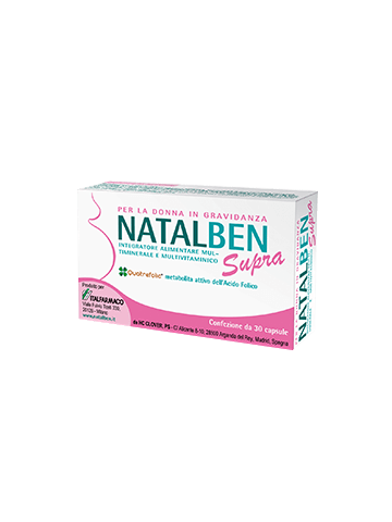 Natalben Supra Gravidanza 30 Capsule Molli