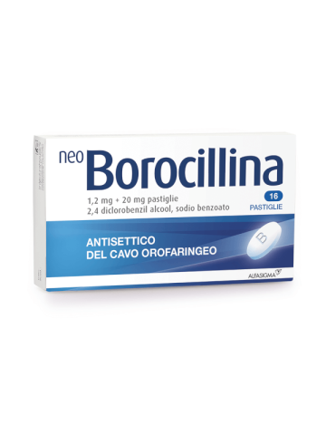 Neoborocillina Antisettico 1,2+20mg 16 Pastiglie