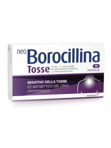 Neoborocillina Tosse 20 Compresse Orosolubili