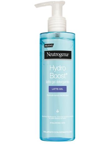 Neutrogena Hydro Boost Latte Gel Detergente Viso 200ml