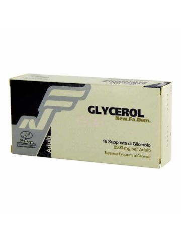 New.fa.dem. Glycerol Adulti 18 Supposte