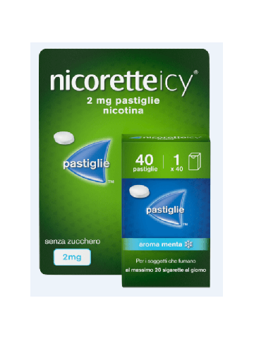Nicoretteicy 2mg 40 Pastiglie