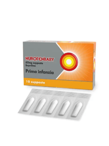 Nurofenbaby 60mg Ibuprofene Prima Infanzia 10 Supposte