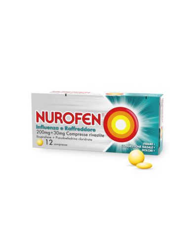 Nurofen Influenza E Raffreddore 12 Compresse