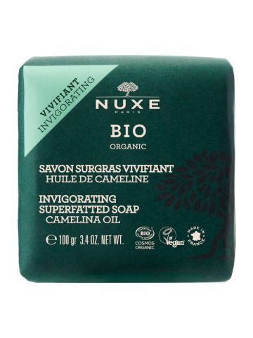 Nuxe Bio Sapone Solido Energizzante Viso Corpo 100g