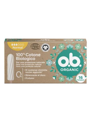 Ob Procomfort Normal 16 Assorbenti Interni 100% Cotone Biologico