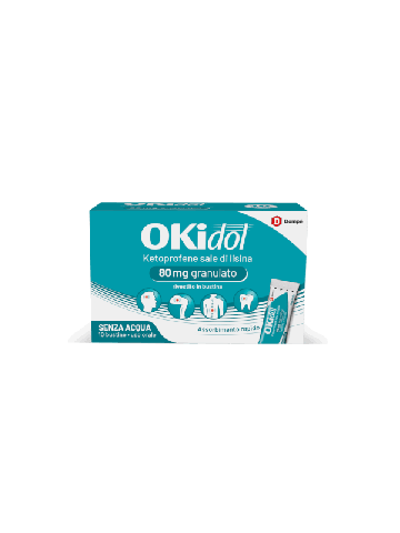 Okidol Granulato Per Uso Orale 80mg 10 Bustine