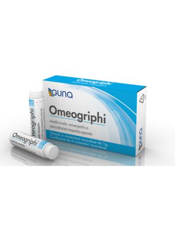 Omeogriphi Guna Globuli Omeopatici 6 Flaconi Monodose 1g