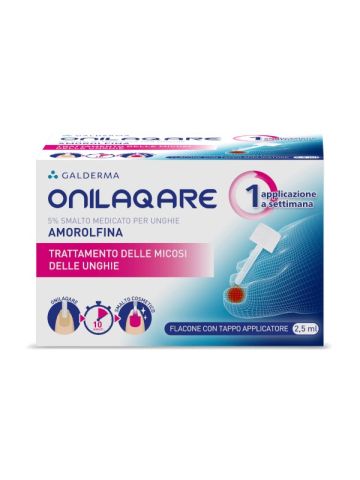 Onilaqare 5% Smalto Medicato Per Unghie Onicomicosi 2,5ml