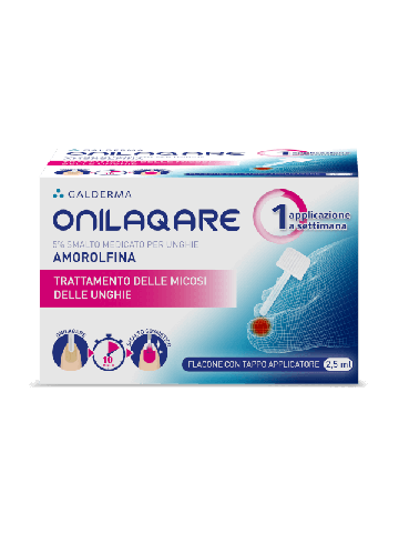 Onilaqare 5% Smalto Medicato Per Unghie Onicomicosi 2,5ml