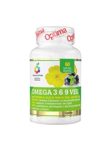 Optima Colours Of Life Omega 3.6.9 Veg 60 Capsule Softgel
