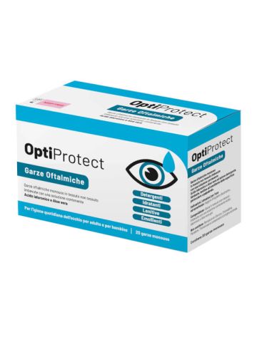 Optiprotect Garze Oftalmiche Monouso 20 Pezzi