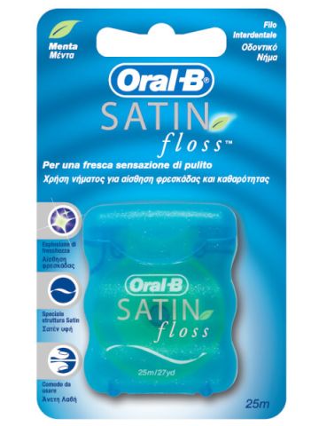 Oralb Satin Floss Filo Interdentale 25mt