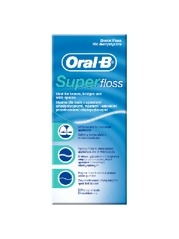 Oralb Superfloss 50 Fili