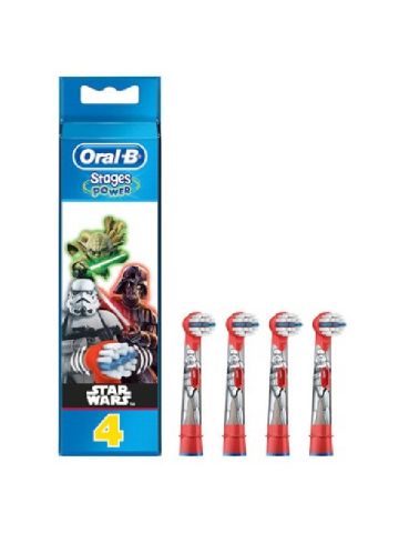 Oral-b Stages Power Star Wars 4 Testine Ricambio Spazzolino Elettrico