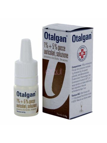 Otalgan Gocce Auricolari Soluzione 1%+5% 6g