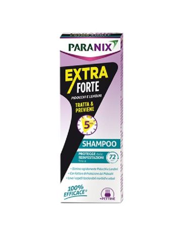 Paranix Extra Forte Shampoo Trattamento Pidocchi E Lendini 200ml