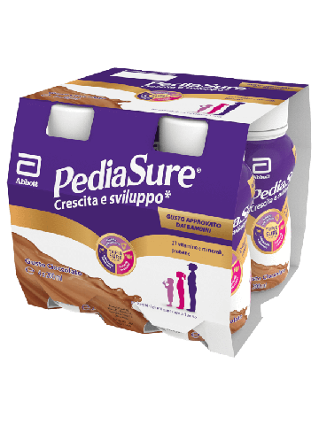 Pediasure Crescita Sviluppo Drink Cioccolato 4x200ml