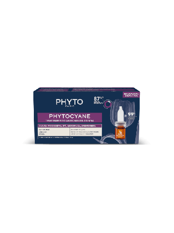 Phyto Phytocyane Fiale Donna Anti-caduta Progressiva Capelli 12x5ml