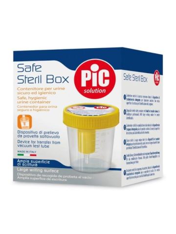 Pic Safe Steril Box Contenitore Sottovuoto Analisi Urine