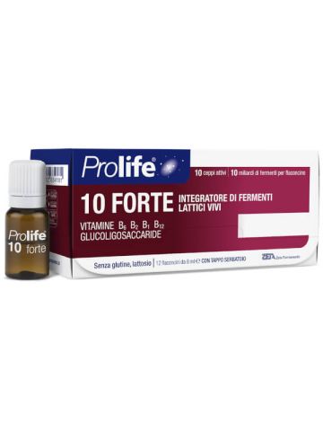 Prolife 10 Forte Fermenti Lattici Vivi 12 Flaconcini